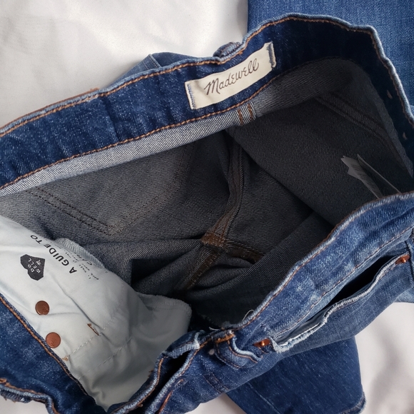 MADEWELL The Perfect Vintage Crop Jean in Bellbrook Wash AE160 26 - Picture 7 of 14